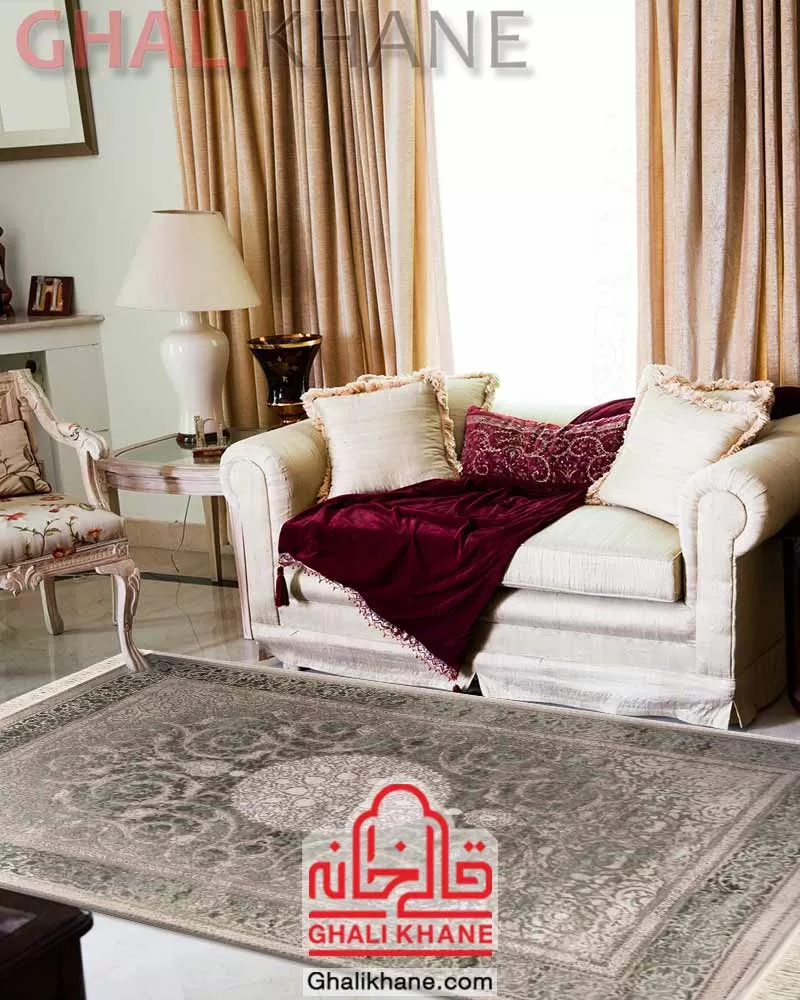 فرش زمرد مشهد 1200 شانه کد 12008