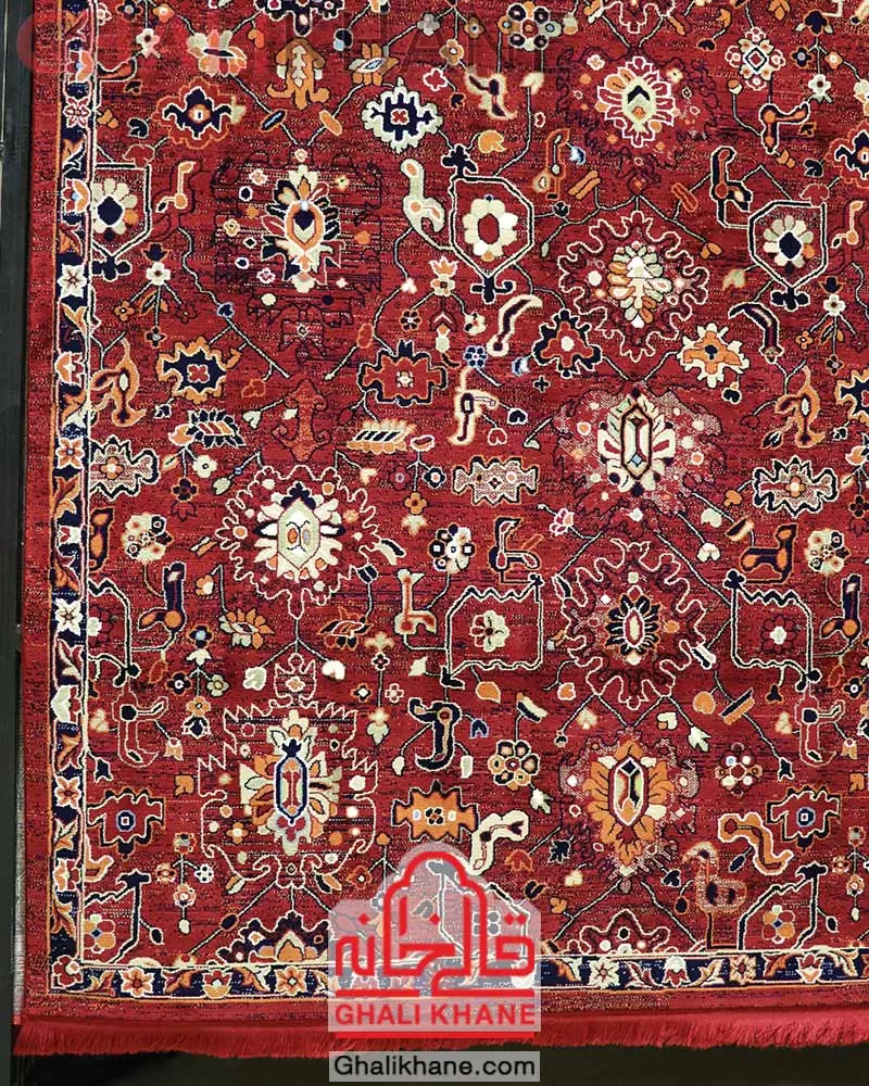 فرش زمرد مشهد 410 شانه کد 15100