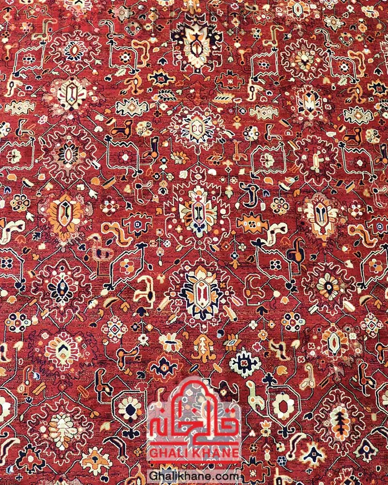 فرش زمرد مشهد 410 شانه کد 15100