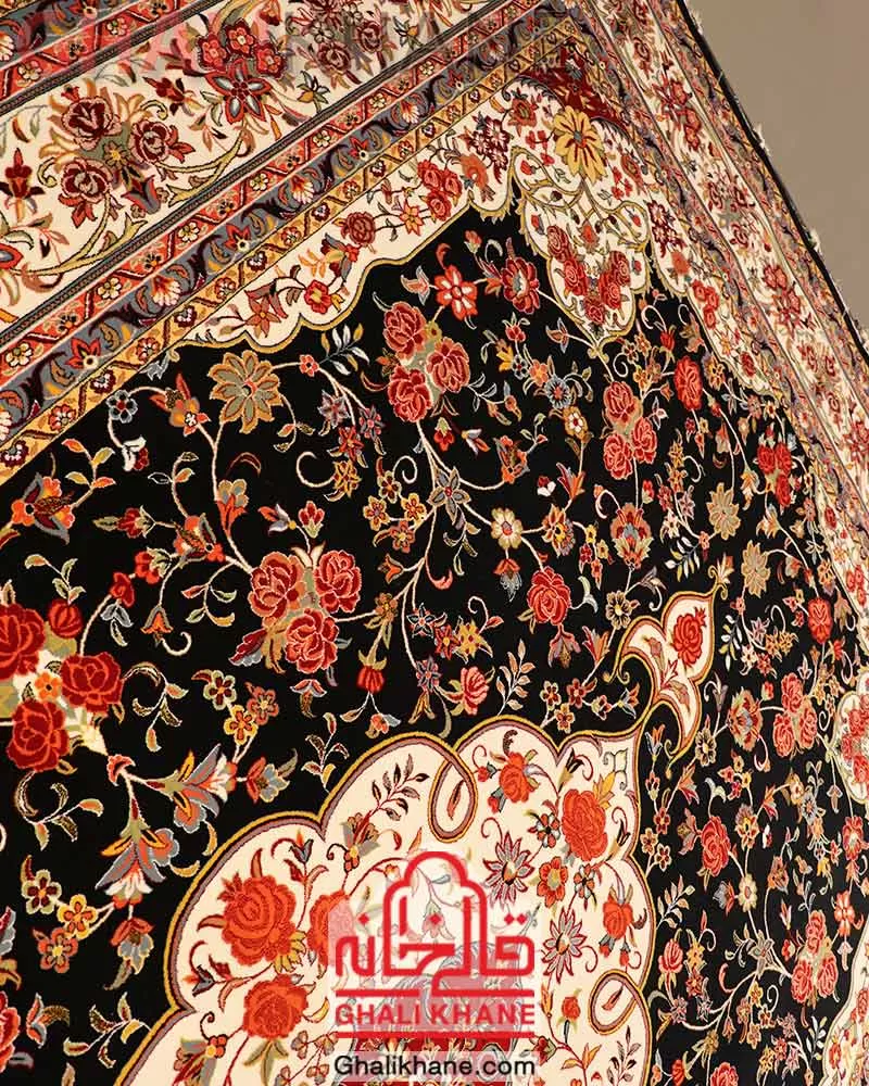 فرش ستاره کویر یزد کلکسیون شاهکار نوین 700 شانه کد N083-2590