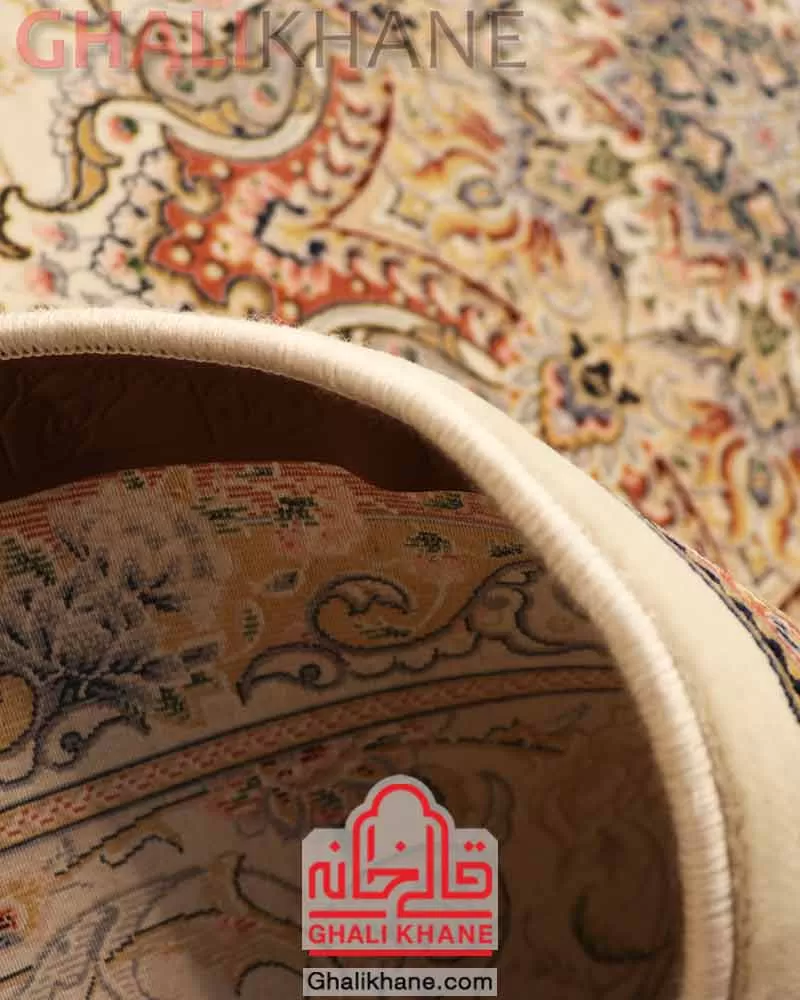 فرش ستاره کویر یزد کلکسیون عالی قاپو 1000 شانه کد HAL-050-3002