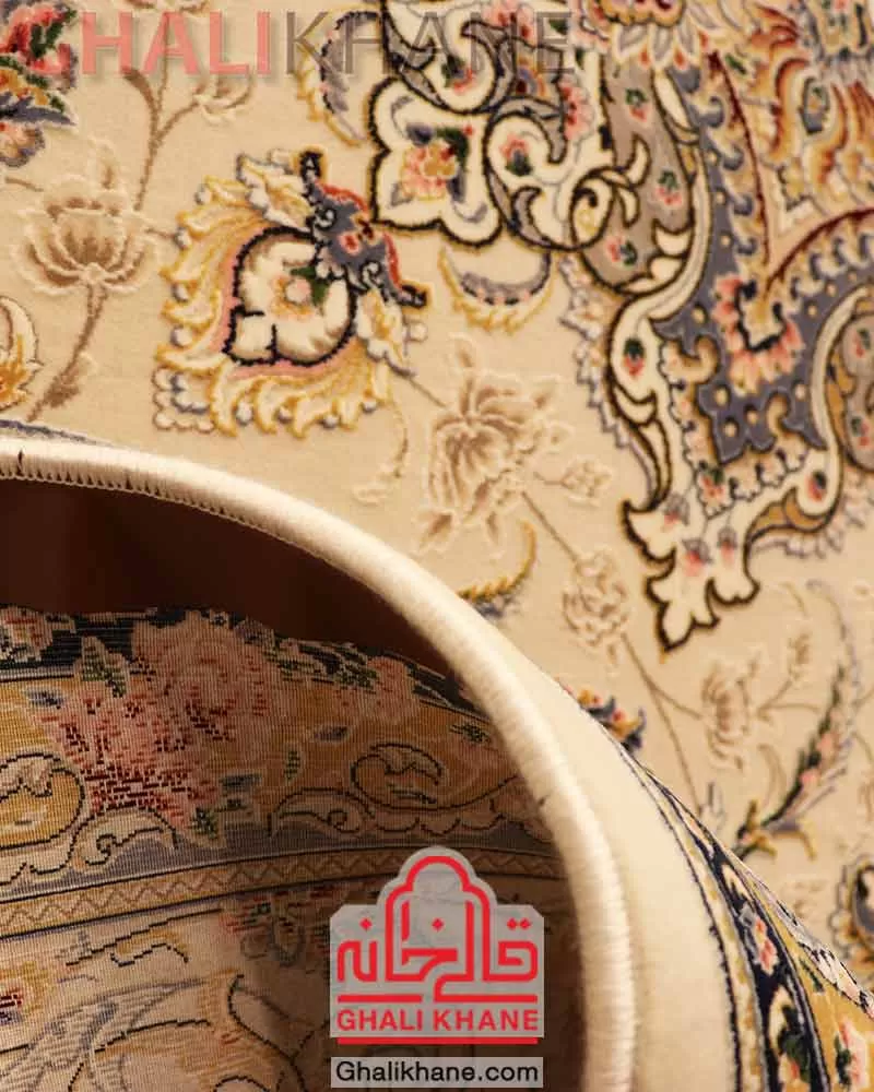 فرش ستاره کویر یزد کلکسیون عالی قاپو 1000 شانه کد HA-050-3022