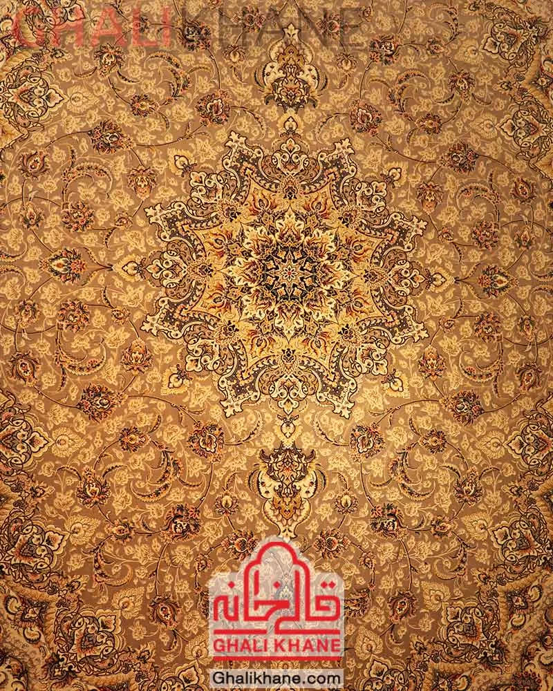 فرش ستاره کویر یزد کلکسیون عالی قاپو 1000 شانه کد HA-050-3032