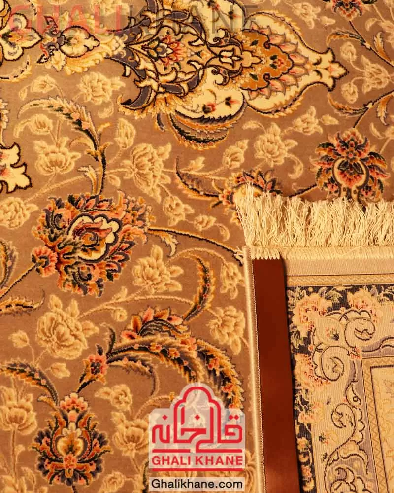 فرش ستاره کویر یزد کلکسیون عالی قاپو 1000 شانه کد HA-050-3032