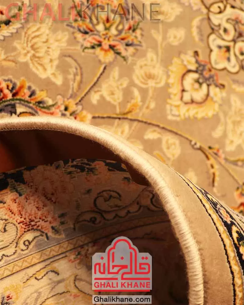 فرش ستاره کویر یزد کلکسیون عالی قاپو 1000 شانه کد HA-050-3032