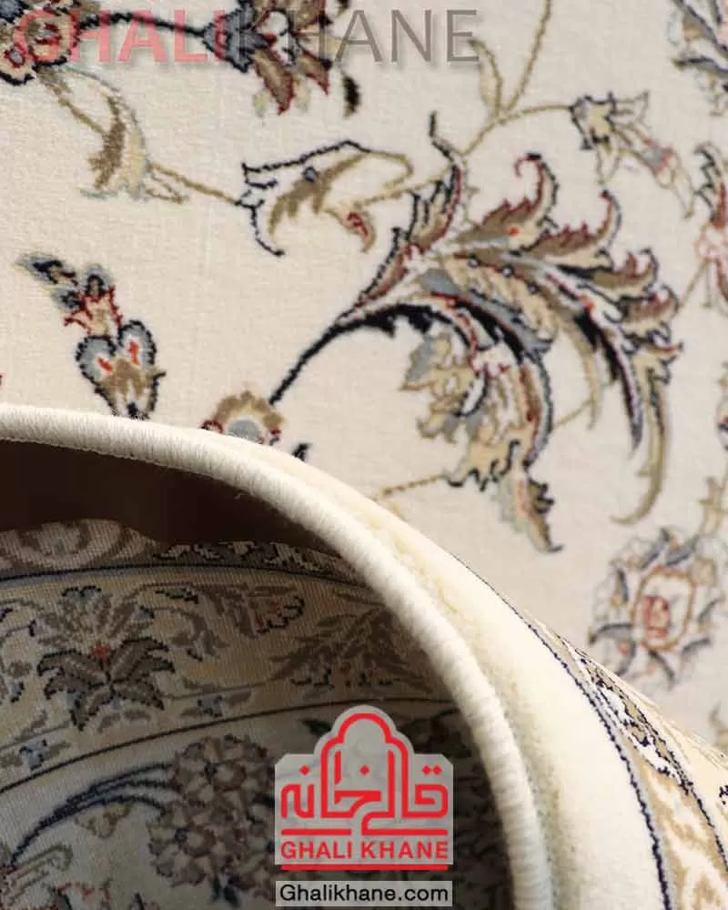 فرش ستاره کویر یزد کلکسیون زهره نوین 700 شانه طرح افشان کد HN-H055-1100