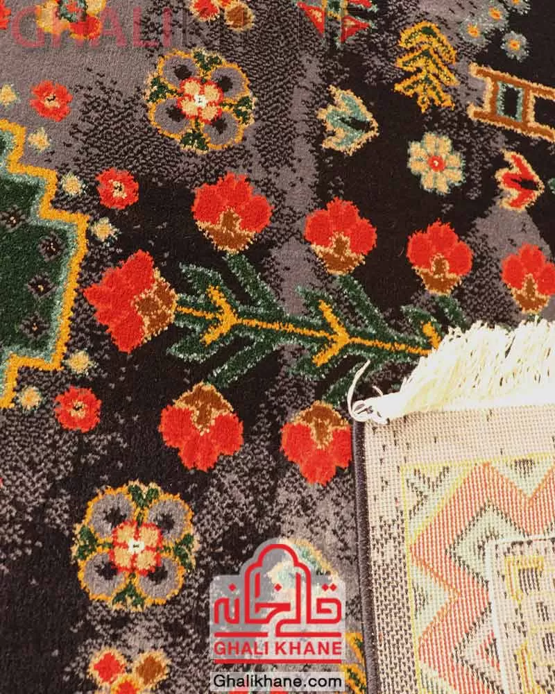 فرش ستاره کویر یزد کلکسیون شاهسون 320 شانه کد SH-B008-9066