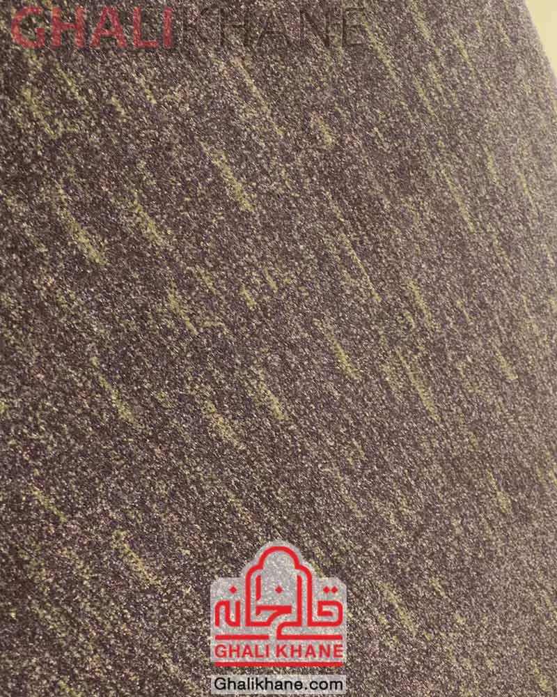 گلیم فرش آبی تک رنگ ساده کویر یزد  کد SH-B106-5076