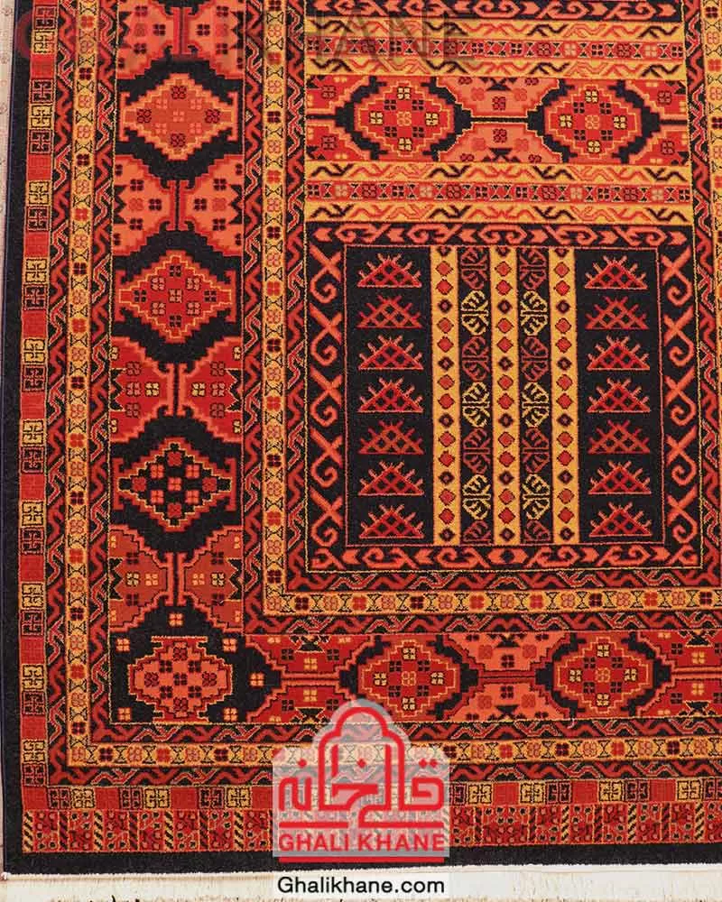 گلیم فرش آشپزخانه لاکی