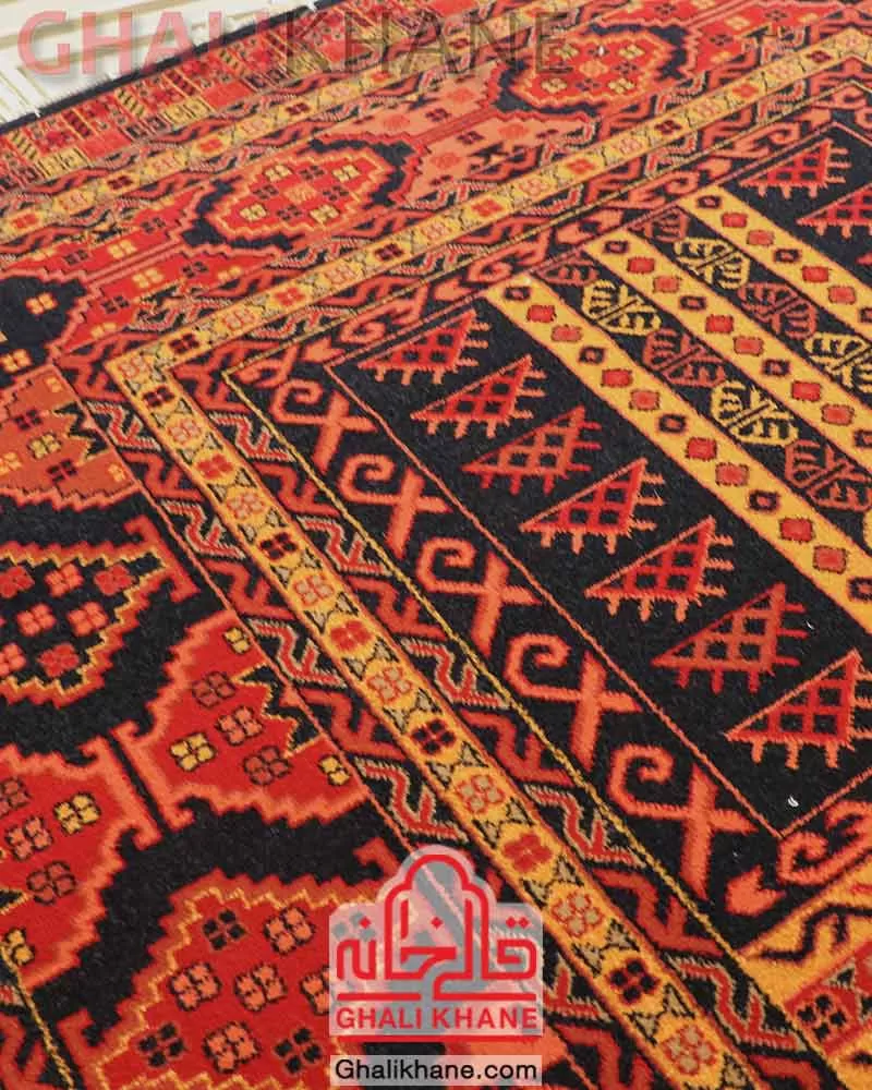 گلیم فرش آشپزخانه لاکی