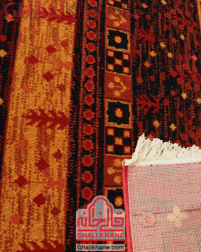 فرش ستاره کویر یزد کد SH-B103-5025 -