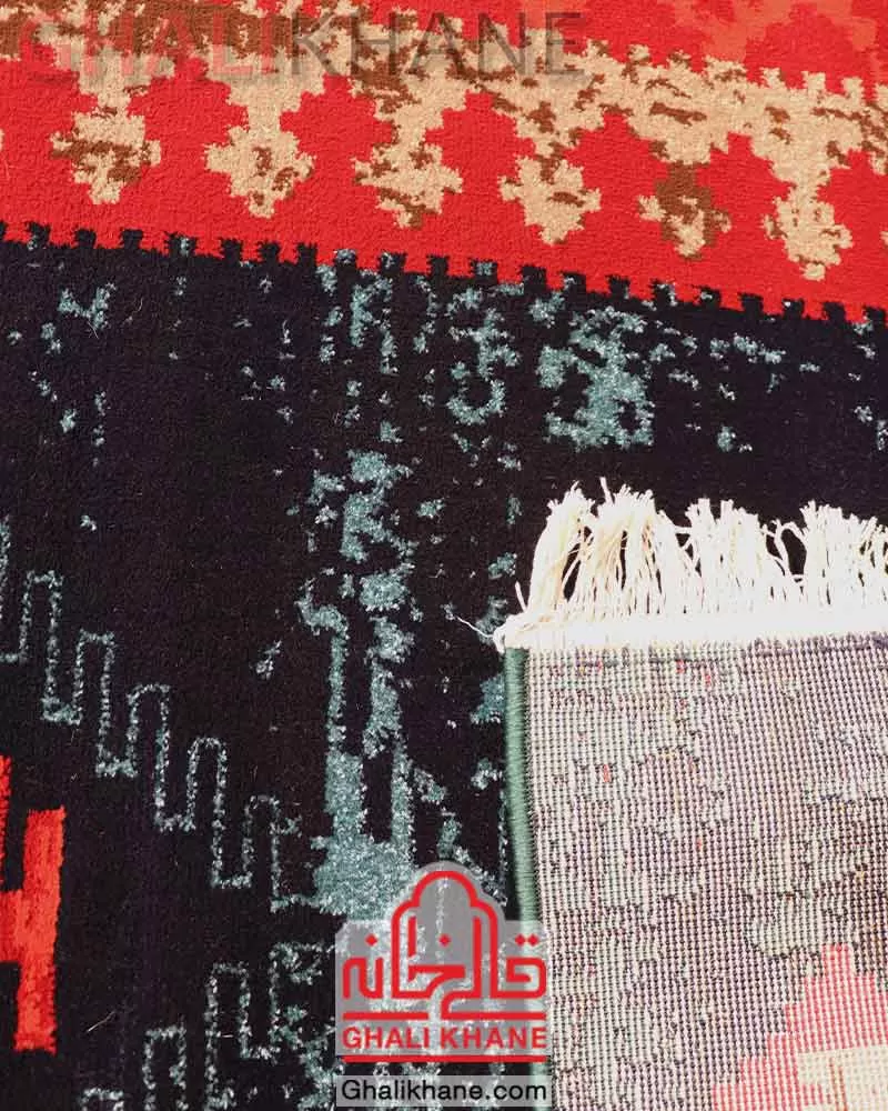 فرش ستاره کویر یزد کلکسیون شاهسون 320 شانه کد SH-B220-9095