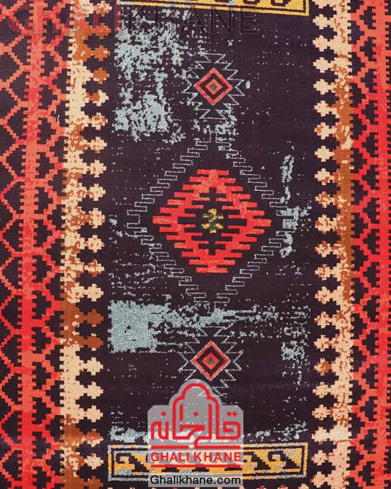 فرش ستاره کویر یزد کلکسیون شاهسون 320 شانه کد SH-B220-9099