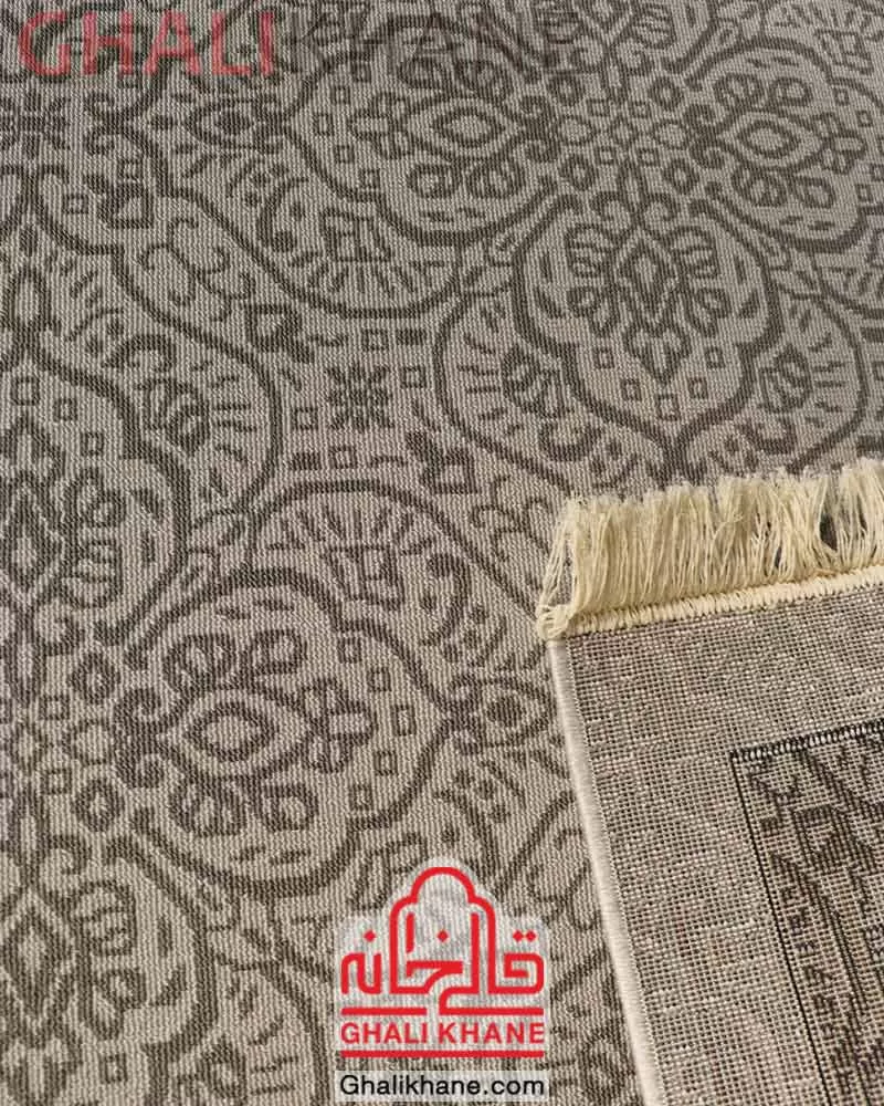 گلیم ماشینی آشپزخانه کد 8903 طوسی