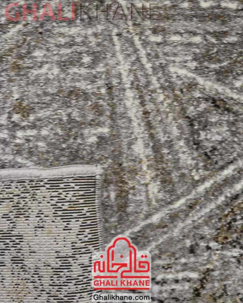 گلیم فرش سهند کلکسیون سیمین زمینه طوسی کد O34