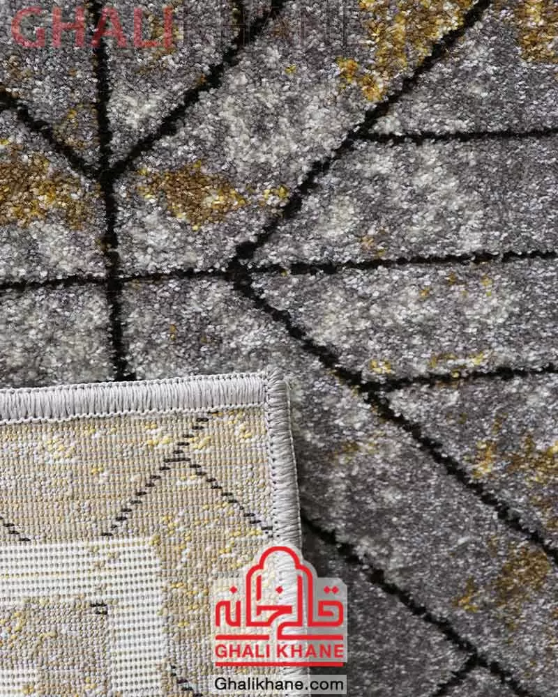 گلیم فرش سهند کلکسیون سیمین  زمینه طوسی کد O26