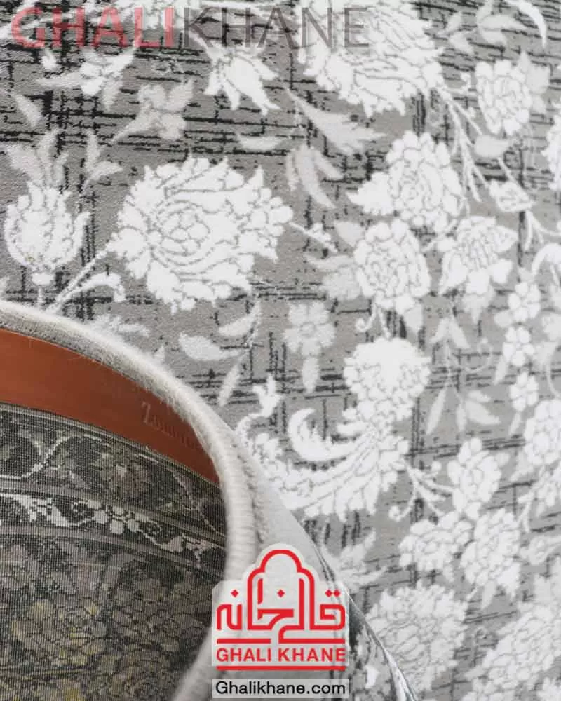 فرش 700 شانه زمرد مشهد طوسی