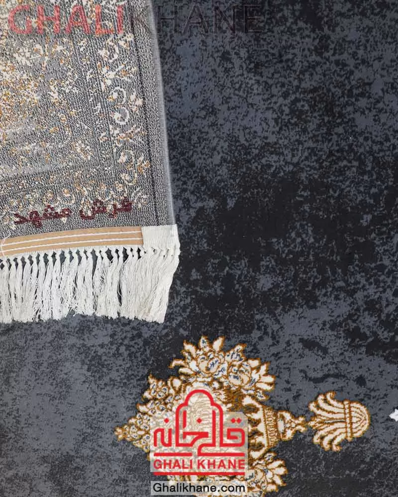 فرش مشهد کد 723512 طوسی