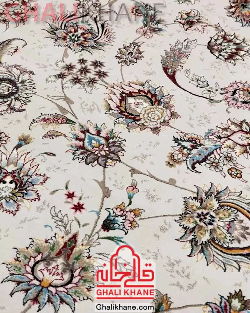 فرش مشهد 1700 شانه کد 817259 موشی