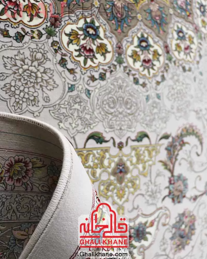 فرش مشهد 1700 شانه کد 817262 موشی
