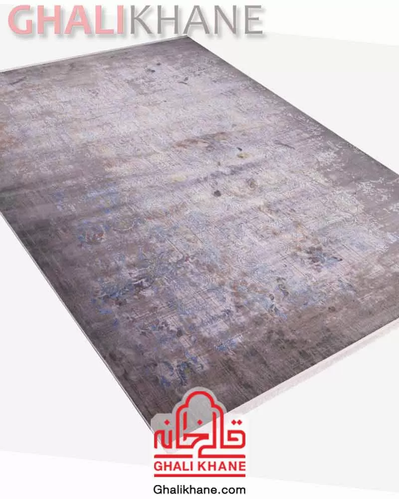 فرش لاوین 1200 شانه کد 2011  طوسی