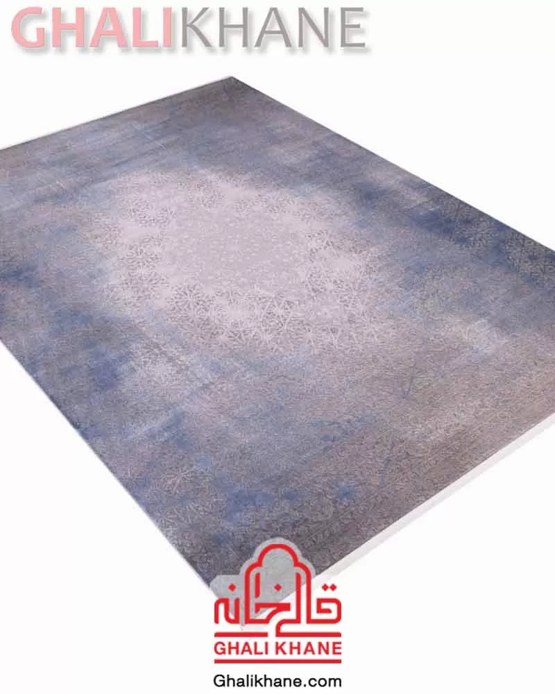 فرش ویستان لاوین کد 2103 طوسی بنفش