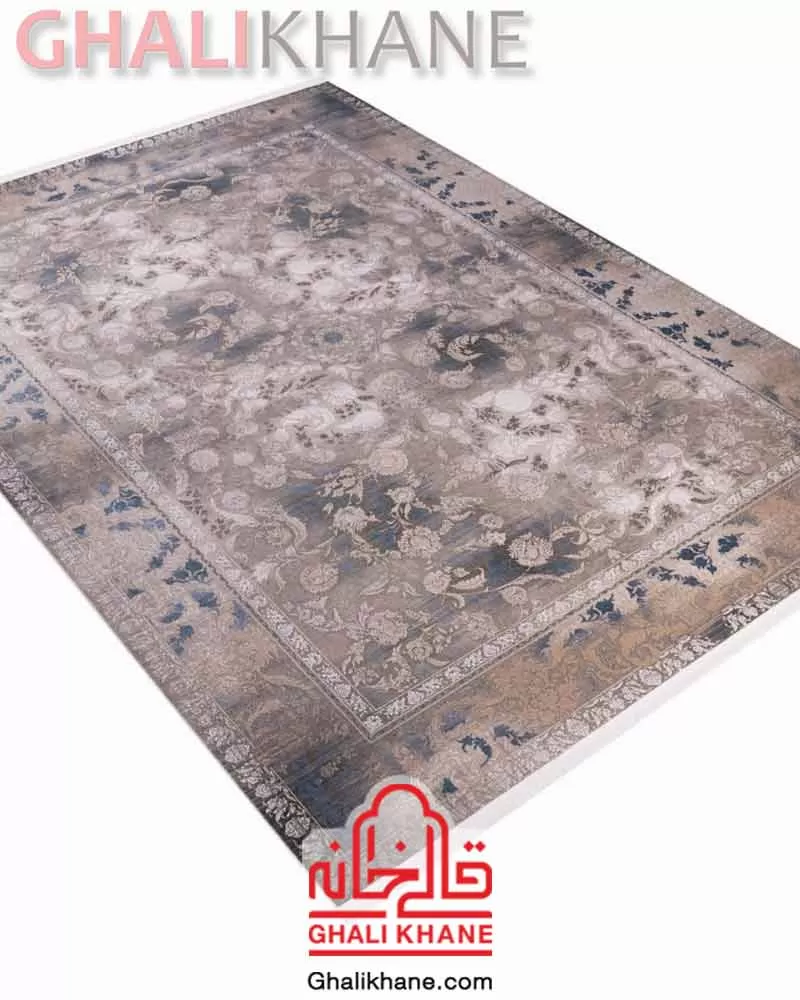 فرش ویستان لاوین کد 2139 طوسی