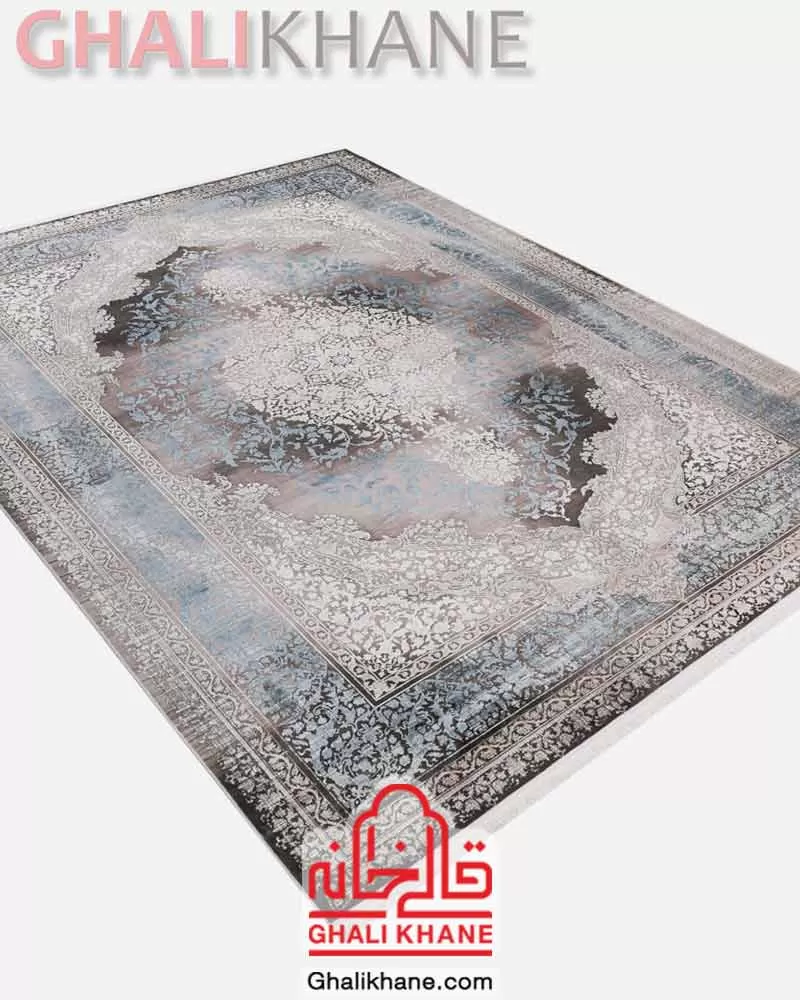 فرش ویستان لاوین کد 2303 دودی