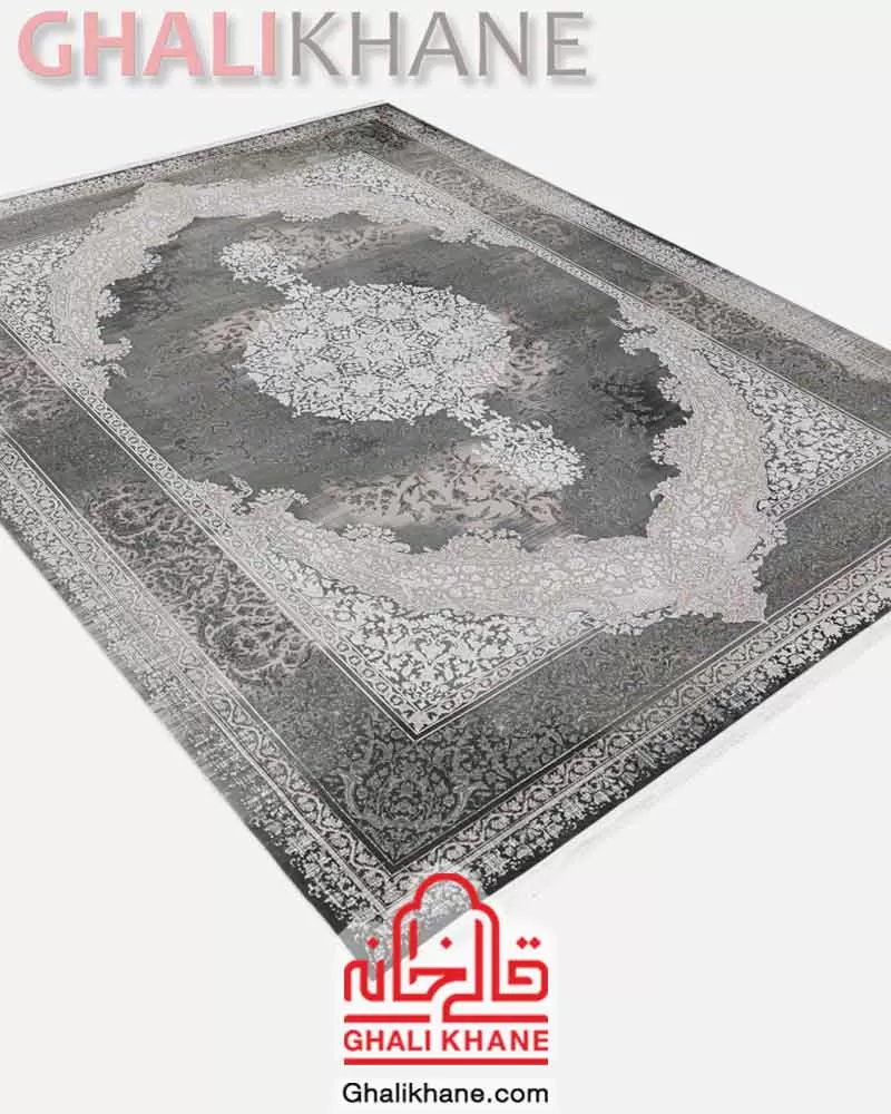 فرش ویستان لاوین کد 2304 دودی