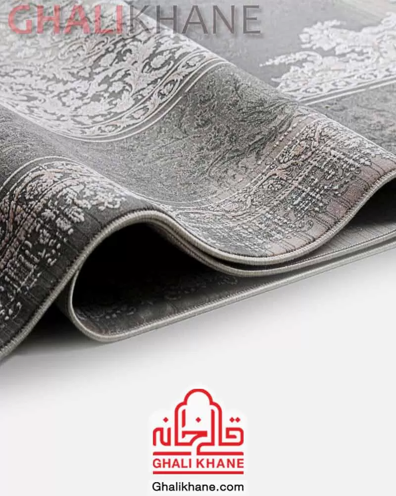 فرش ویستان لاوین کد 2304 دودی