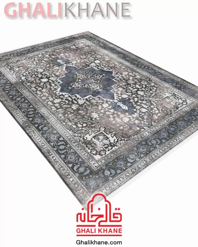 فرش ویستان لاوین کد 2542 طوسی