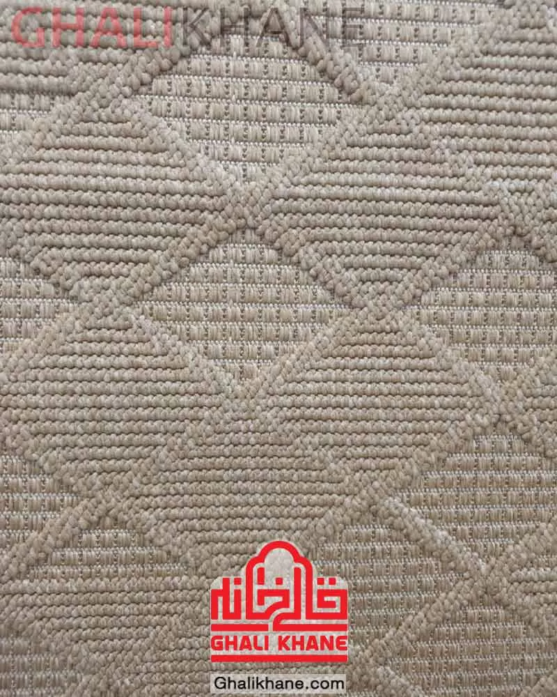 فرش نقش کهن کلکسیون پینترست کد 3381 طوسی