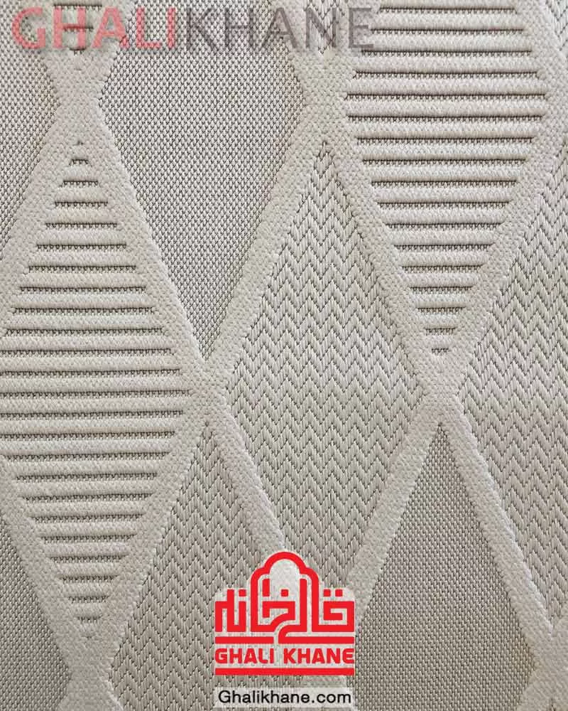 فرش نقش کهن کلکسیون پینترست کد 3385 سفید