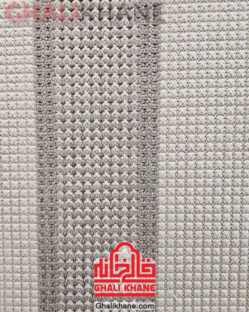 فرش نقش کهن کلکسیون پینترست کد 3398 طوسی