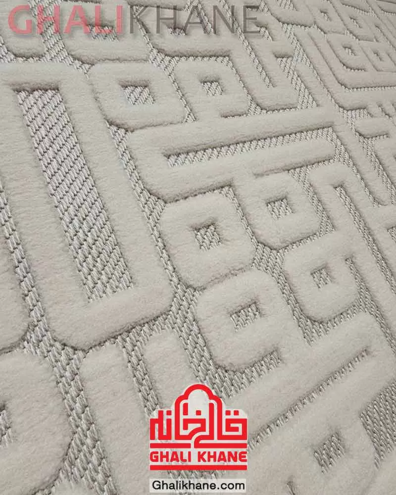 فرش نقش کهن کلکسیون الکسوز کد 7106 طوسی