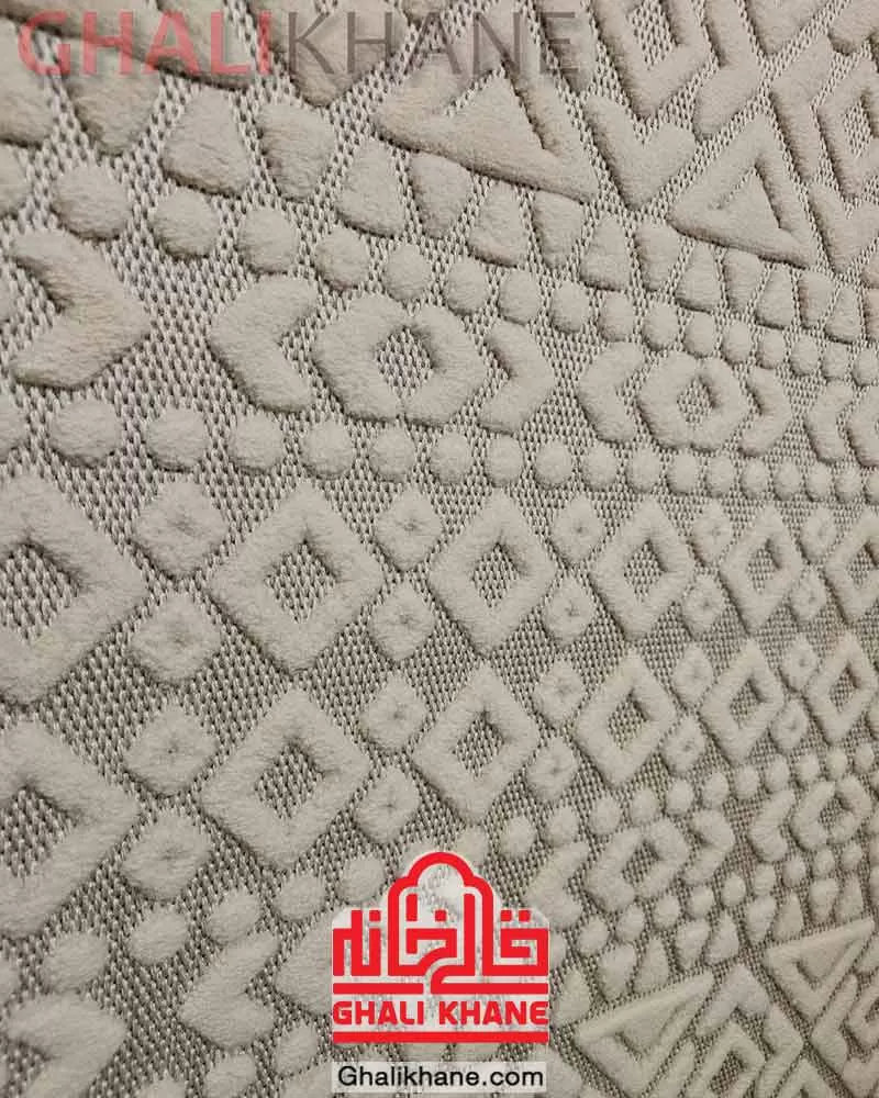 فرش نقش کهن کلکسیون الکسوز کد 7107 کرم