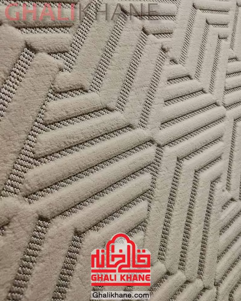 فرش نقش کهن کلکسیون الکسوز کد 7114 کرم