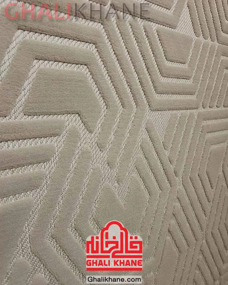 فرش نقش کهن کلکسیون الکسوز کد 7608 طوسی