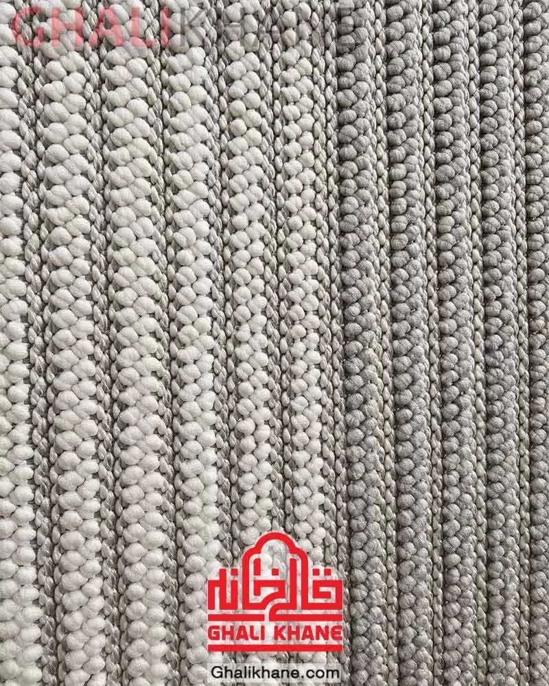 فرش نقش کهن کلکسیون پینترست کد 2302 طوسی