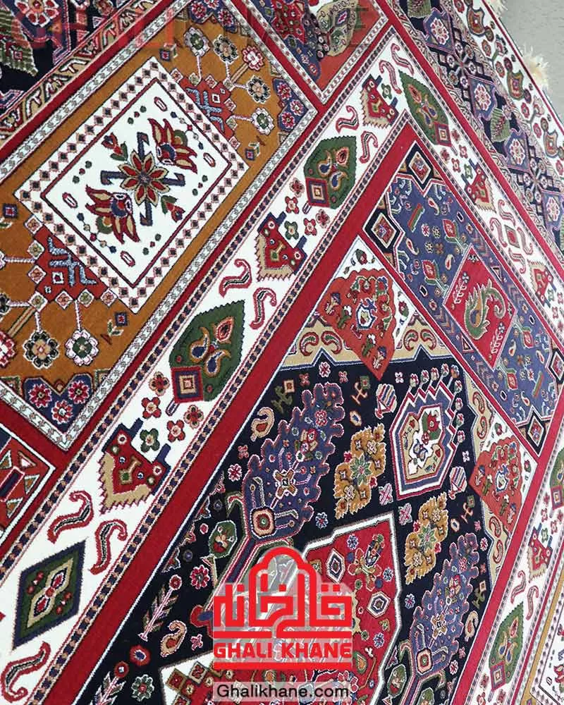 فرش سهند کلکسیون بوستان کد 102/VBVA قرمز