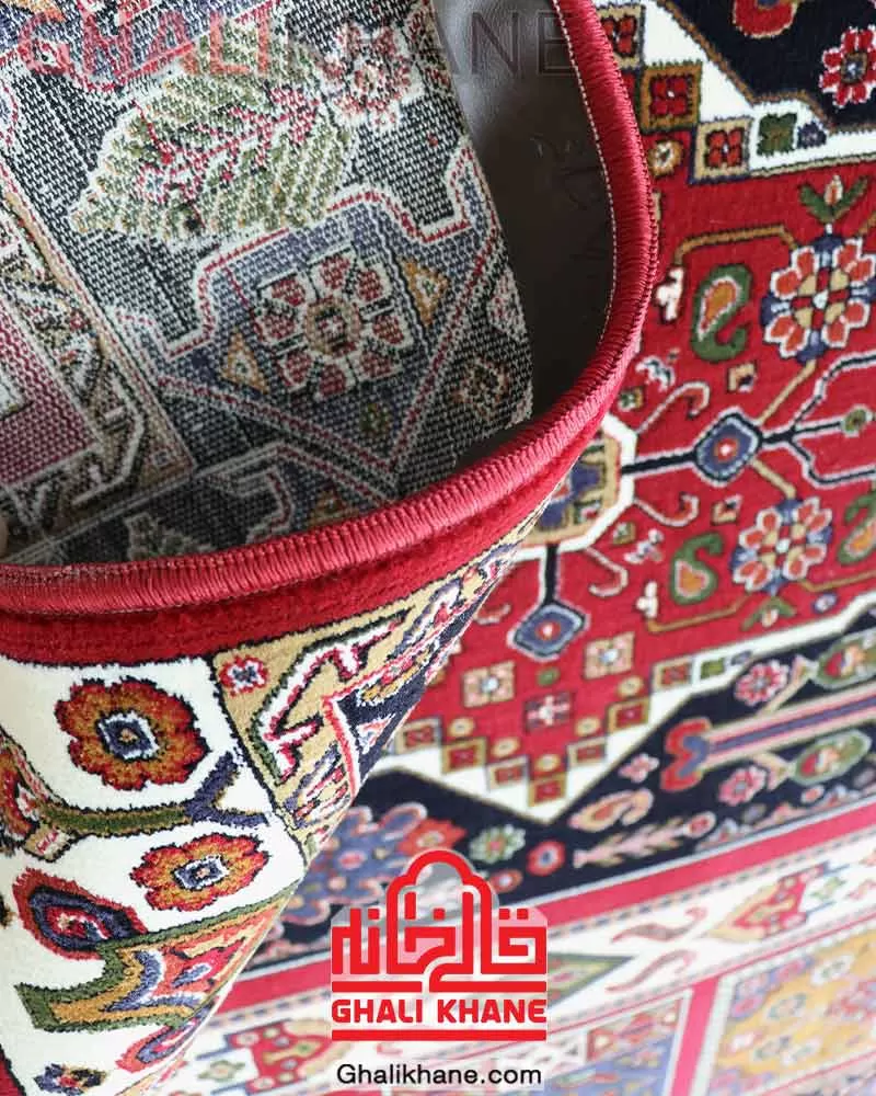 فرش سهند کلکسیون بوستان کد 102/VBVA قرمز