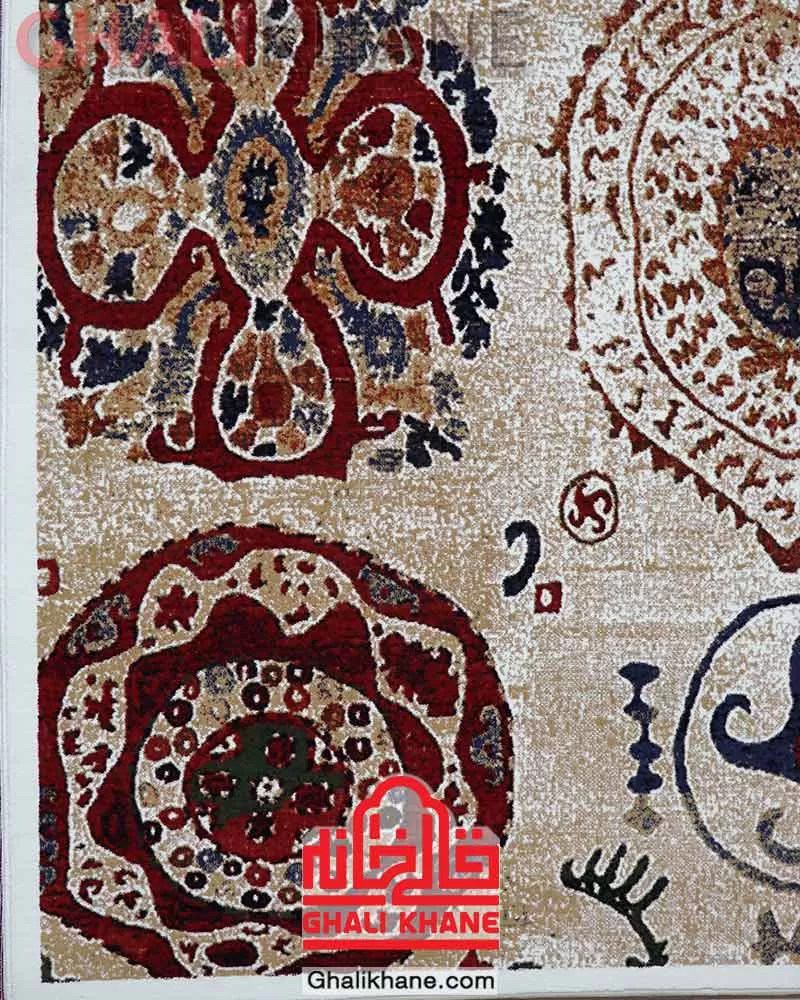 فرش سهند کلکسیون بوستان کد 115/VKVA گردویی