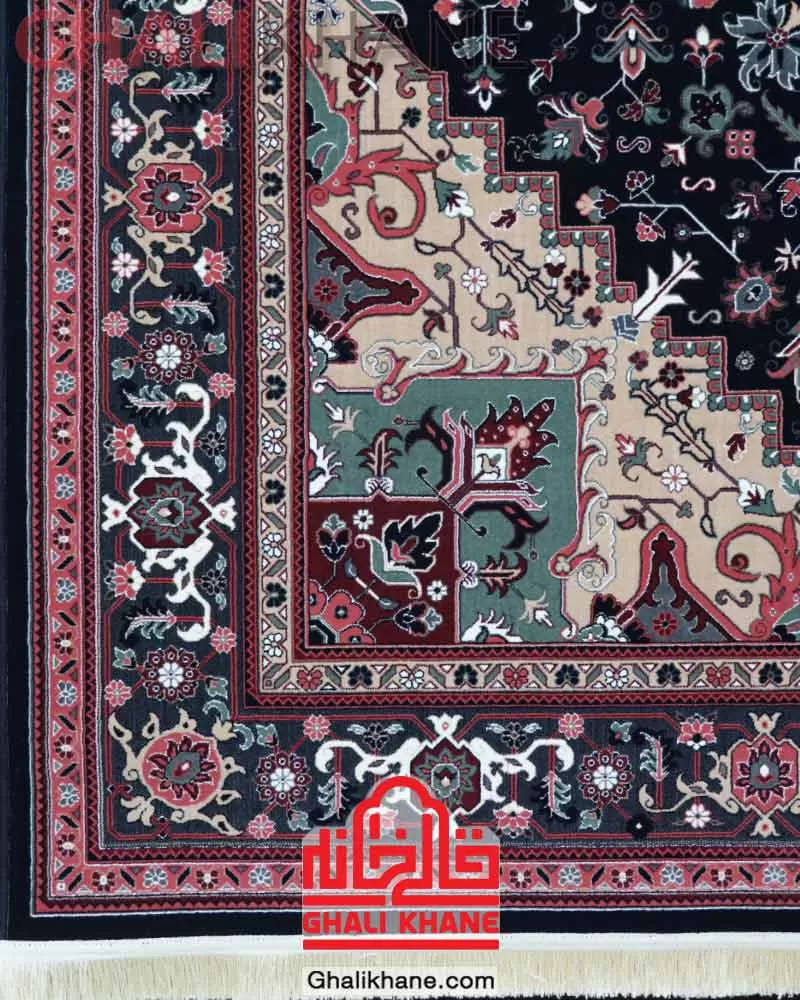 فرش سهند کلکسیون بهارستان طرح هریس کد SBL