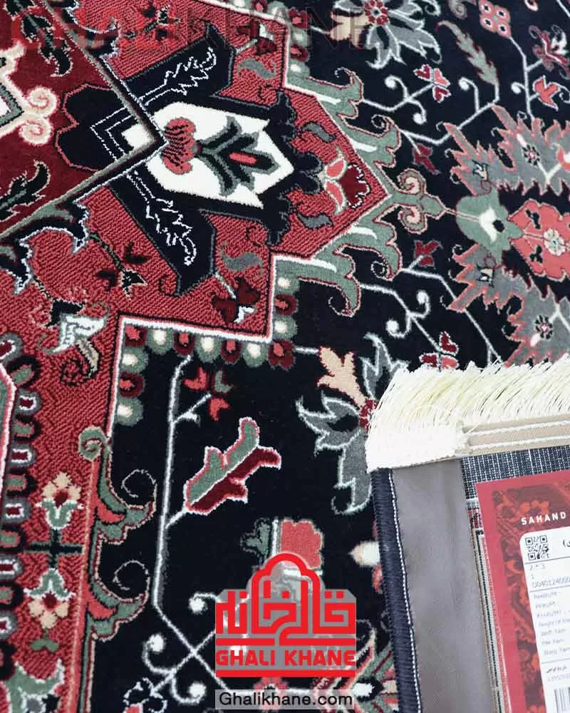 فرش سهند کلکسیون بهارستان طرح هریس کد SBL