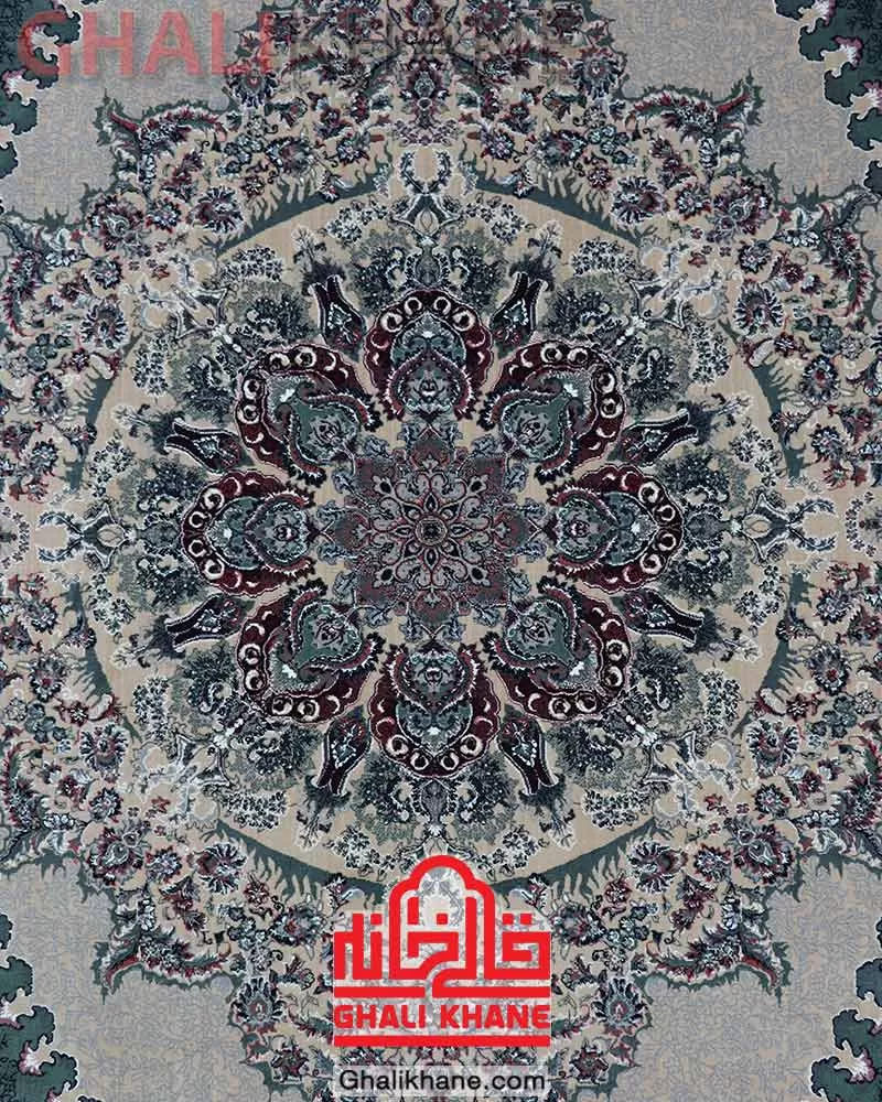 فرش سهند کلکسیون بهارستان کد SCD کرم