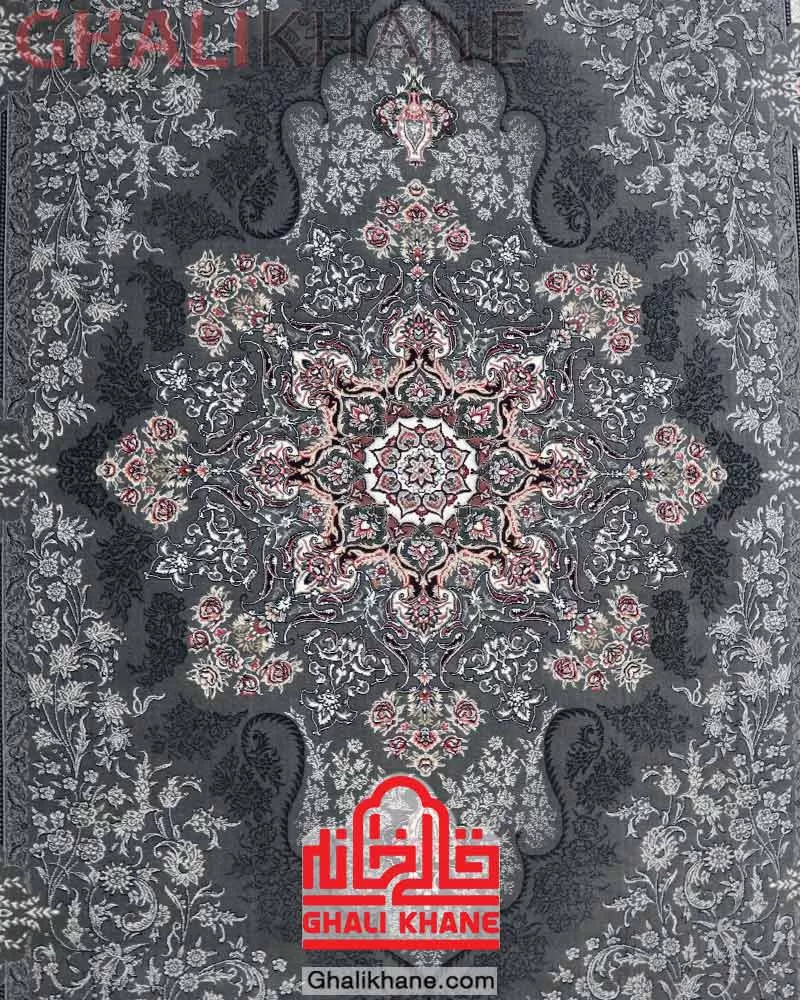 فرش سهند کلکسیون بهارستان کد T00 ذغالی