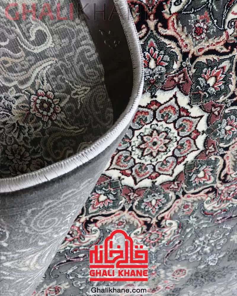 فرش سهند کلکسیون بهارستان کد T00 ذغالی