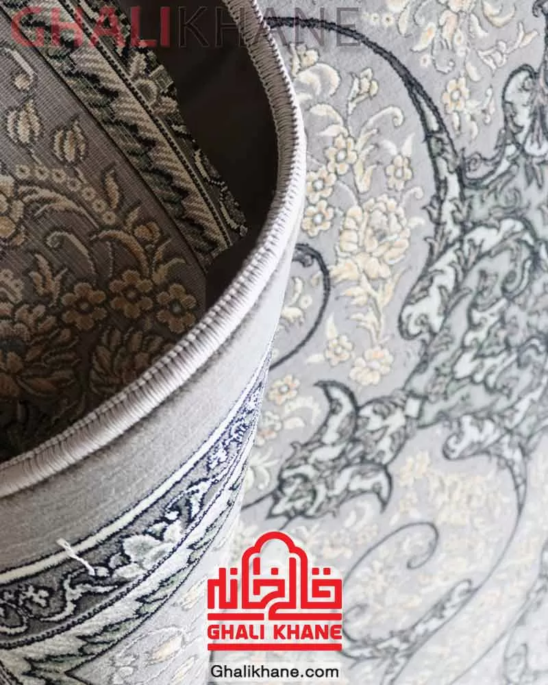 فرش سهند کلکسیون بهارستان 700 شانه کد T06 طوسی