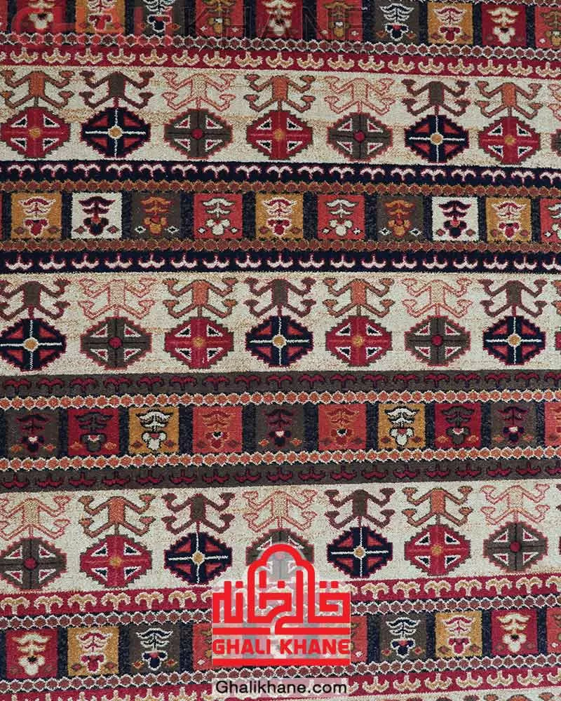 گلیم فرش سهند کلکسیون جیران کد 810 زمینه