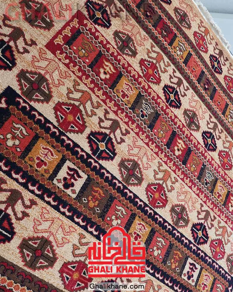 گلیم فرش سهند کلکسیون جیران کد 810 زمینه